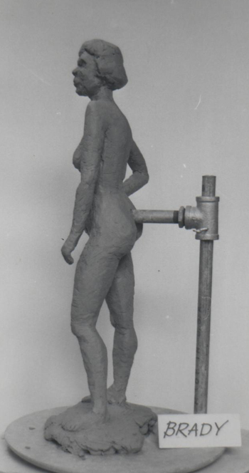 woman from side